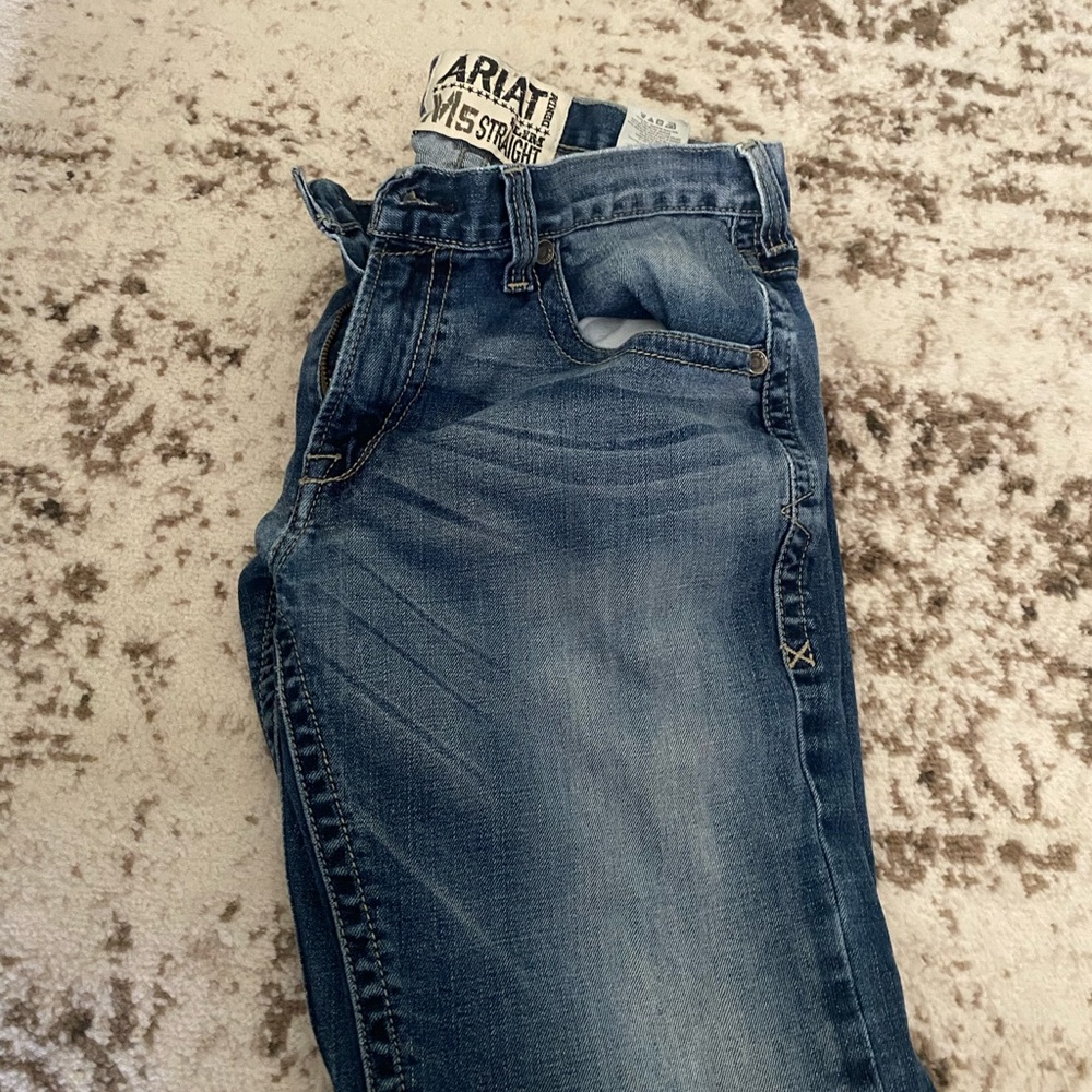 Ariat Denim M5 Straight Blue Jeans